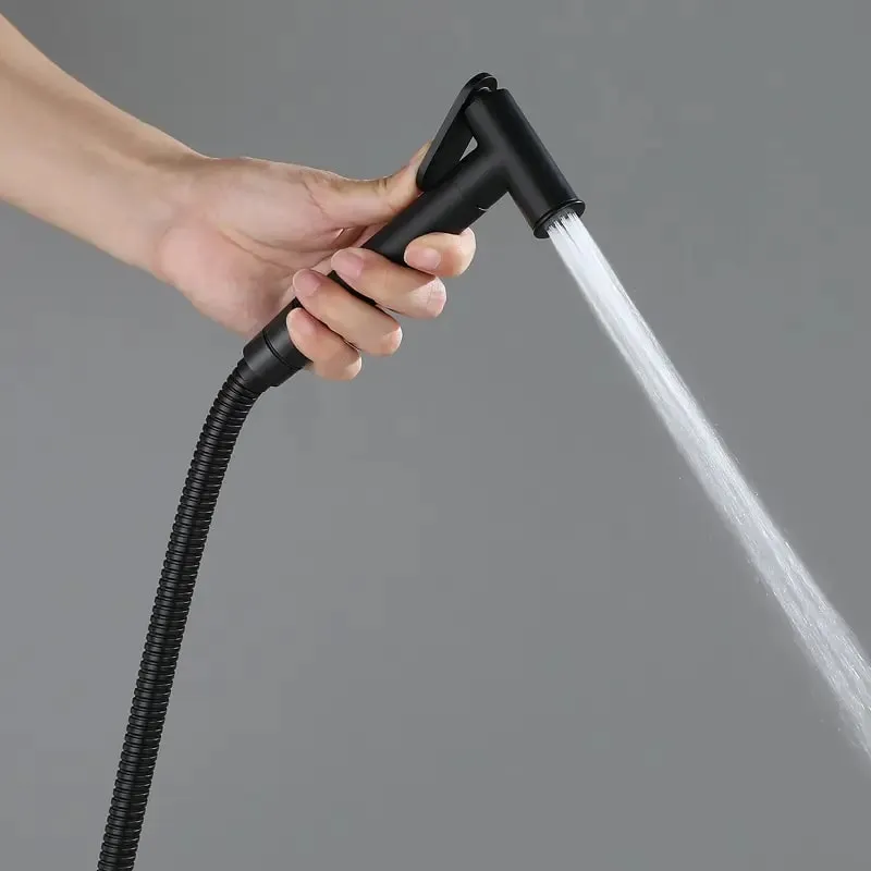 Гигиенический душ со смесителем Maretti Eleganza ENB30RV65, черный