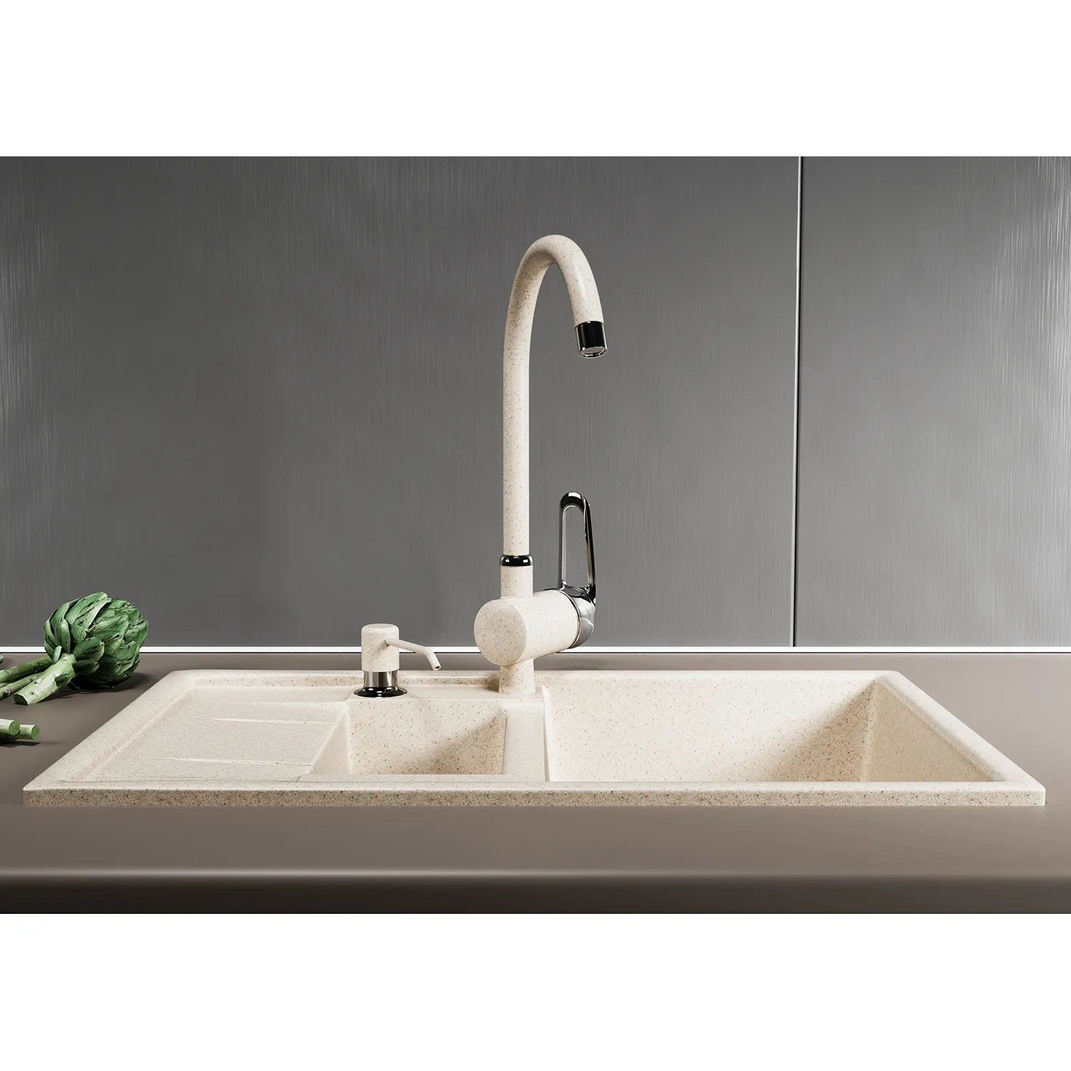 Дозатор для жидкого моющего средства MIXLINE ML-D01 (541459)