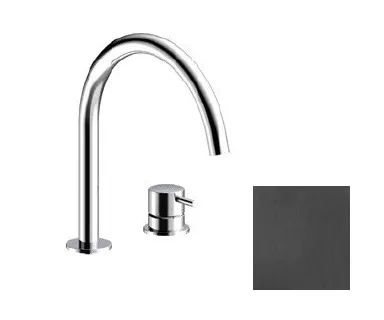 Смеситель для раковины Almar Absolute Black Brushed PVD (E214005.AB)