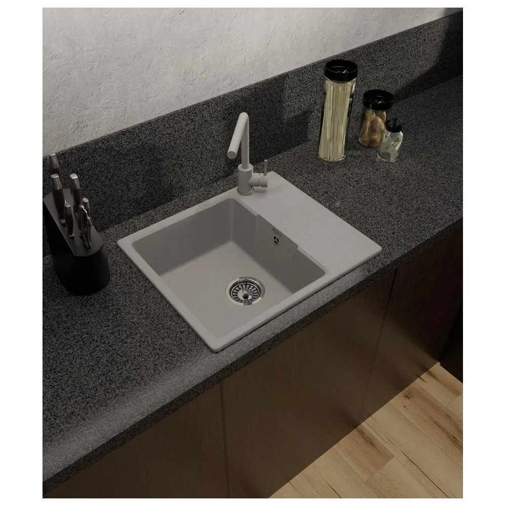 Кухонная мойка GranFest URBAN 658L, серый