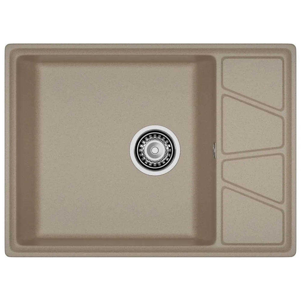 Кухонная мойка GranFest VERTEX 680L, песочный
