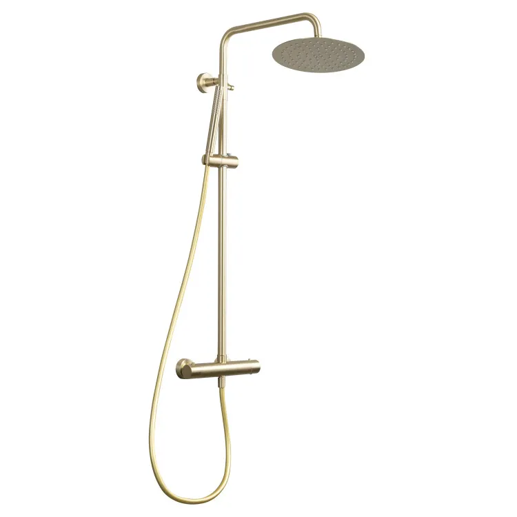 Душевая стойка Splendy Relax P золото матовое брашированное (RP208XTR25C1GM)