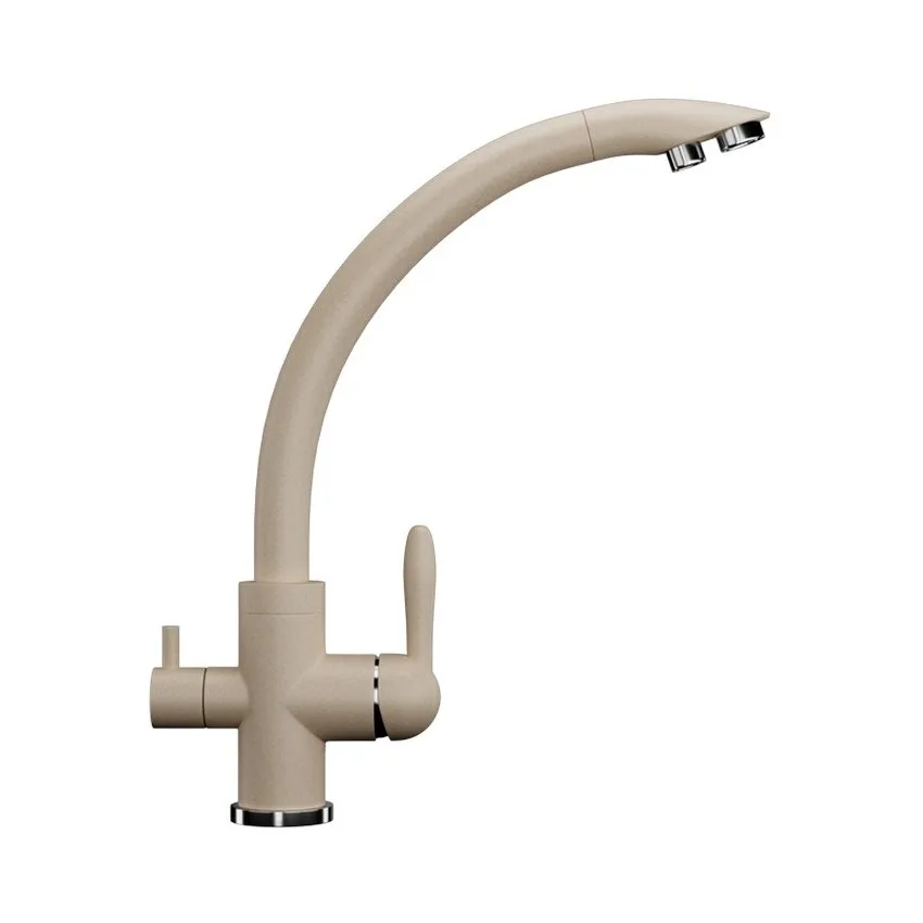 Смеситель для кухни Ulgran U-017-328, бежевый