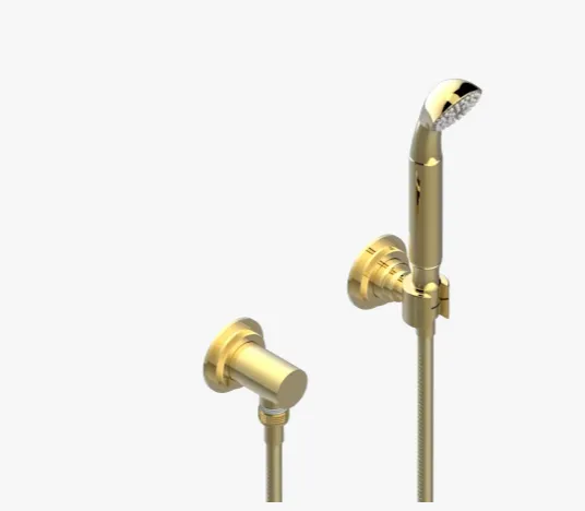 Душевой набор THG Hamptons with lever handles, золото светлое (G4S F30 52)