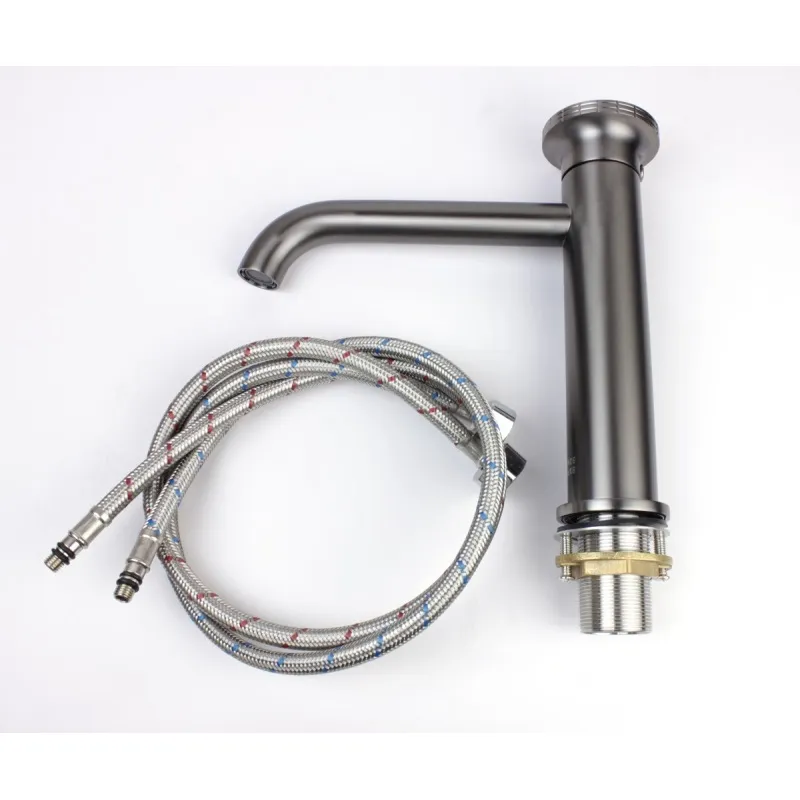 Смеситель для раковины Bronze de Luxe 9009GM-Y, графит/желтый