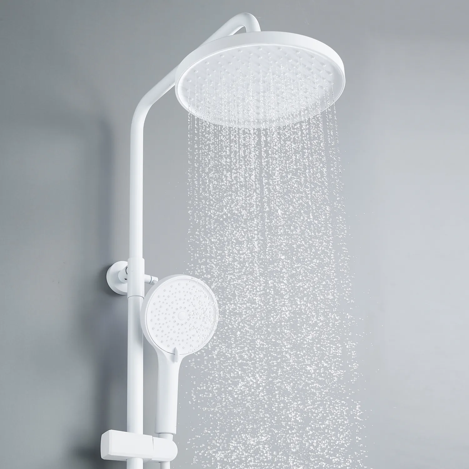 Душевая система Shevanik S4336C, белый