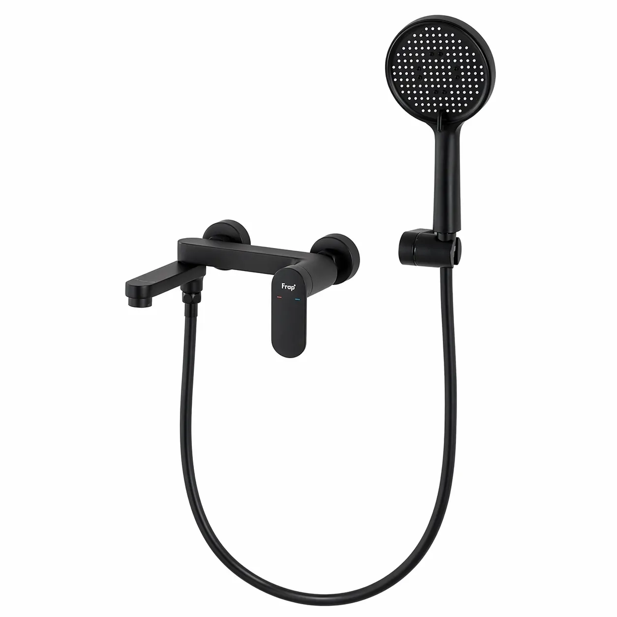 Смеситель для ванны FRAP F3285-6, черный