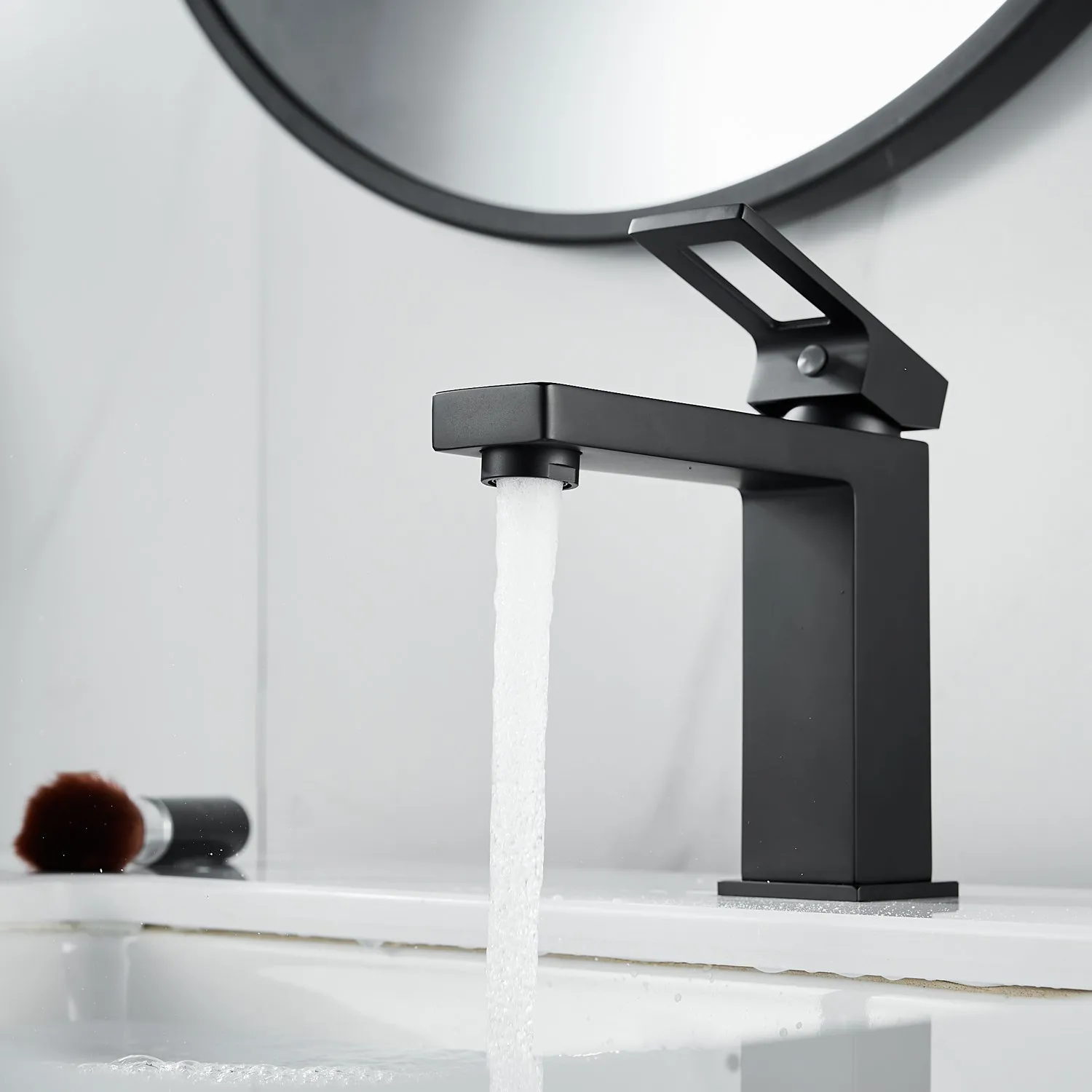 Смеситель для раковины Raffine F0196H, черный