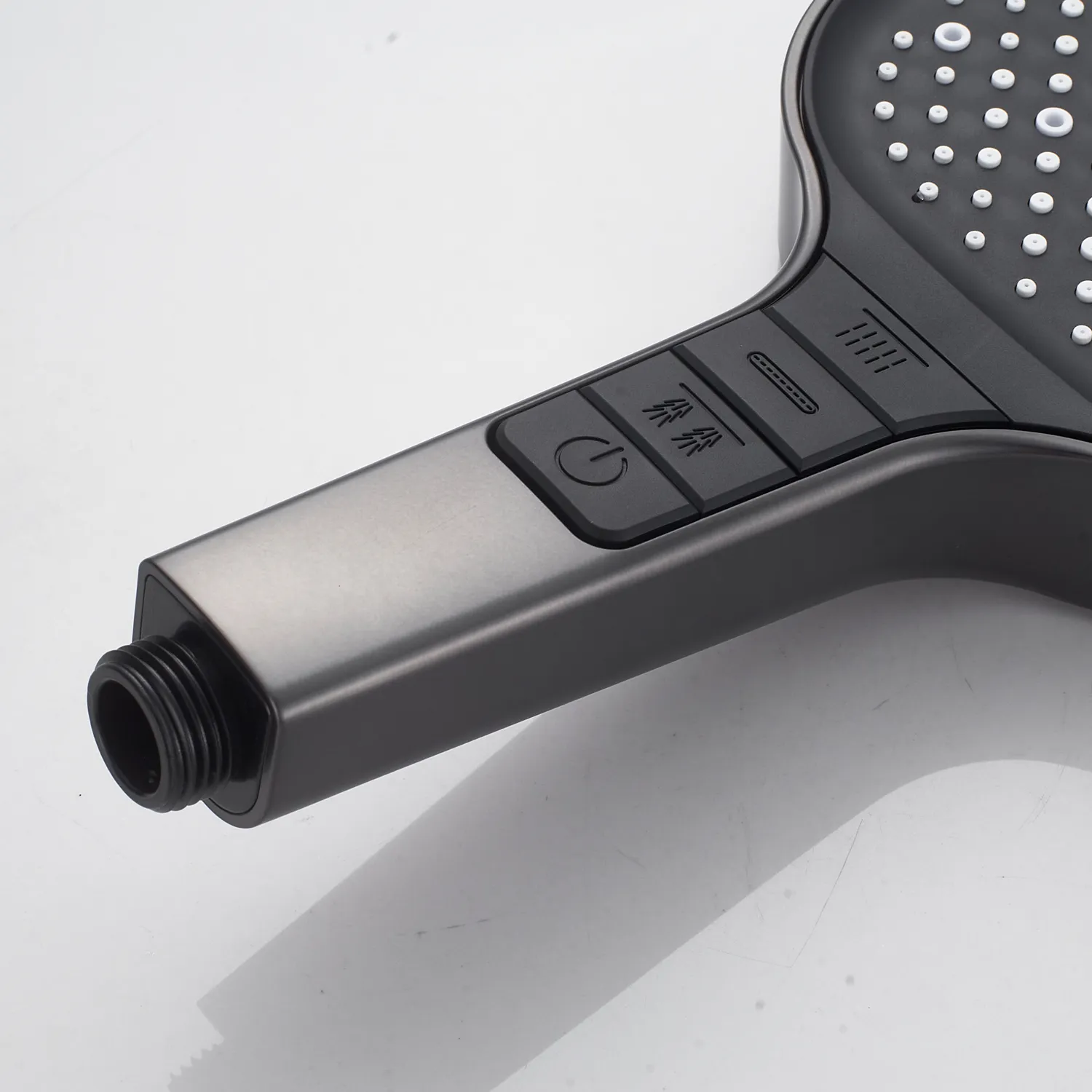 Смеситель для ванны Rose R1002T, оружейная сталь