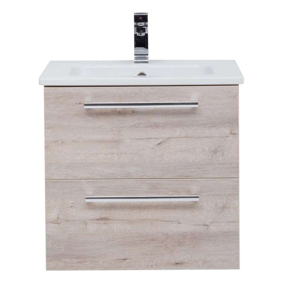 Тумба под раковину подвесная Dreja Gio 60 см, дуб кантри