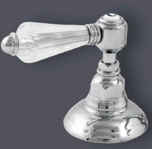 Вентиль Nicolazzi Cristallo Liberty, запорный, 3/4", хром (4912EXT CR 34)