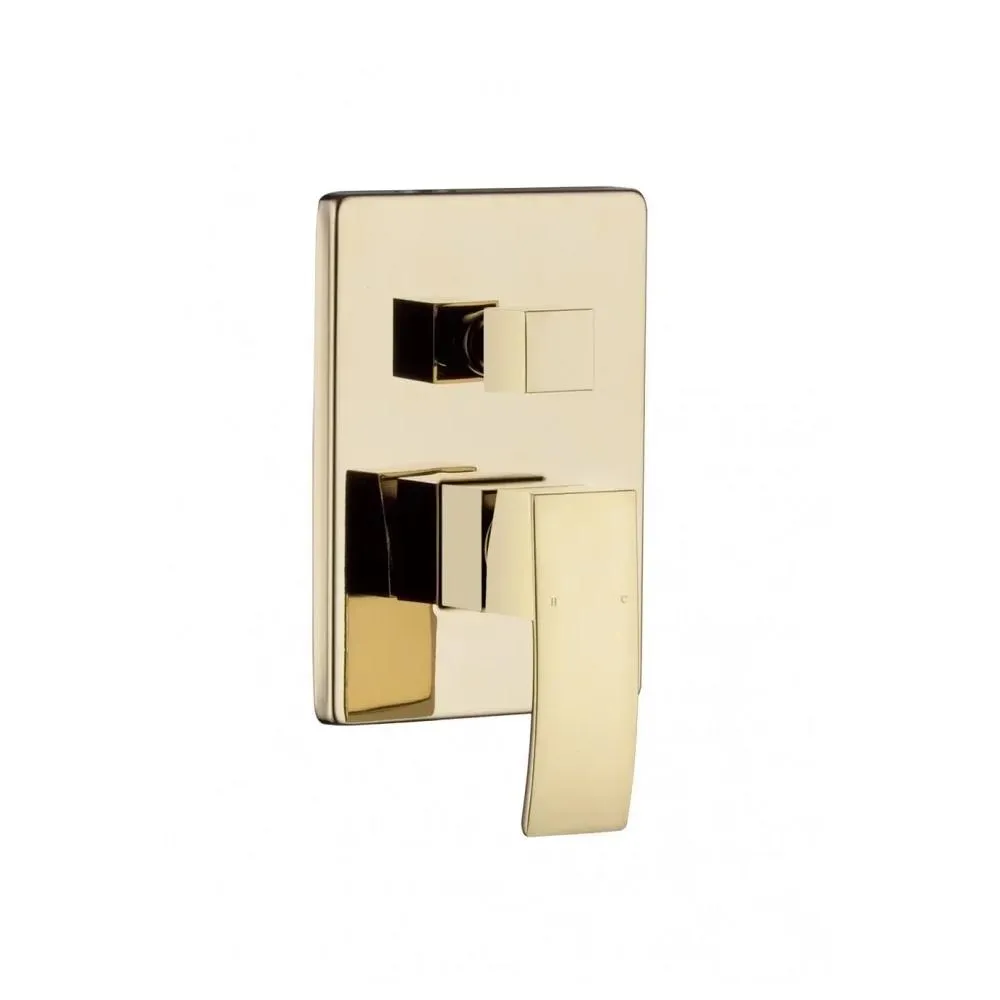 Душевая система встраиваемая Grocenberg GB5007GO, золото