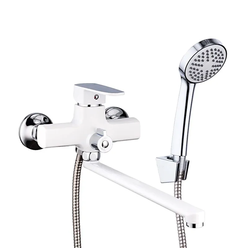 Смеситель для ванны FRUD R22301, белый