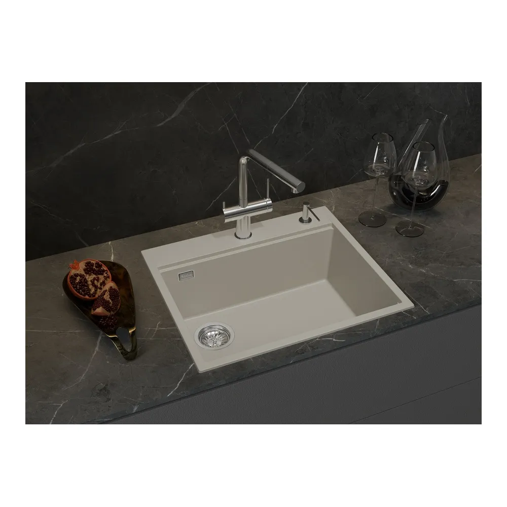 Кухонная мойка Rivelato TESORO TR-605-L, топаз