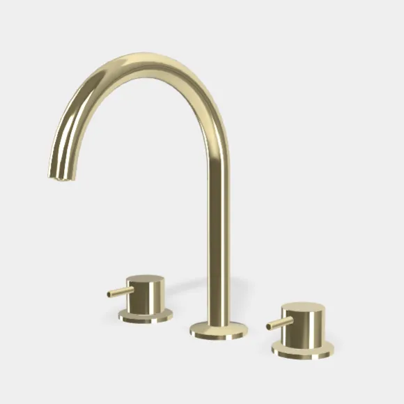 Смеситель для раковины Fima Carlo Frattini Spillo Up, шампань (F3161HL)