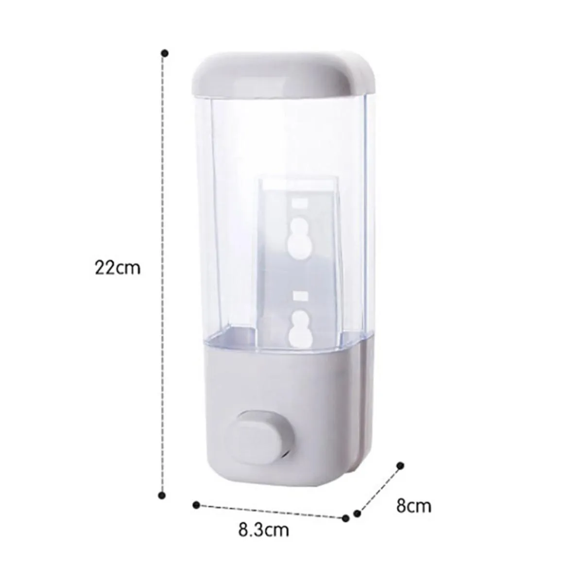 Дозатор жидкого мыла D-Lin D201121, белый