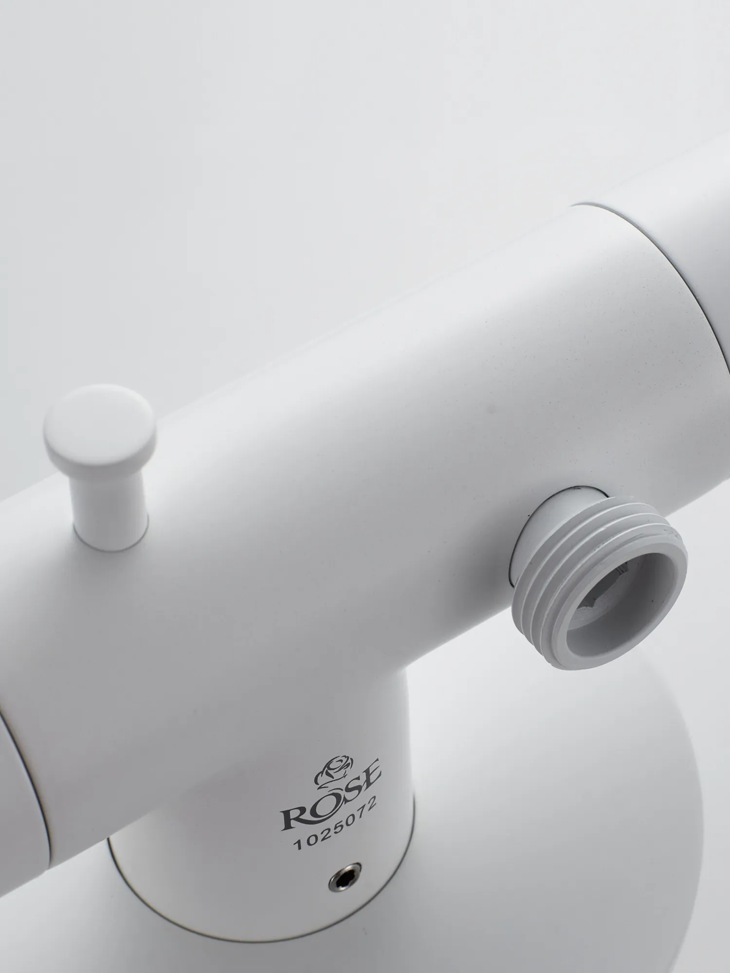 Гигиенический душ с термостатом Rose R915C, белый