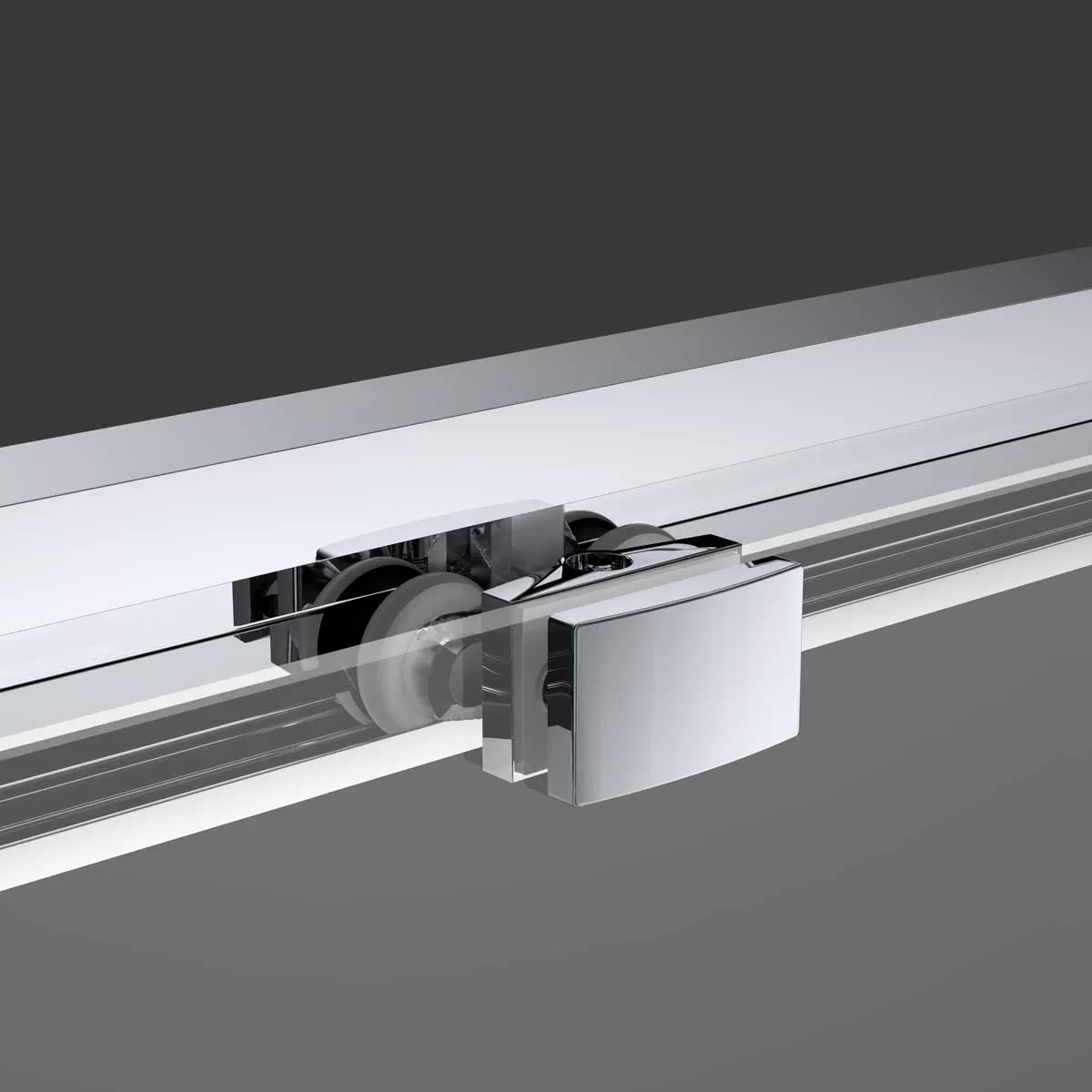 Душевой уголок Vincea Soft (VSR-3SO9013CL) 1300х900 мм, хром, стекло прозрачное