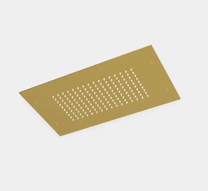 Верхний душ Fima Carlo Frattini Showerhead 350х200, золото брашированное (F2825OS)