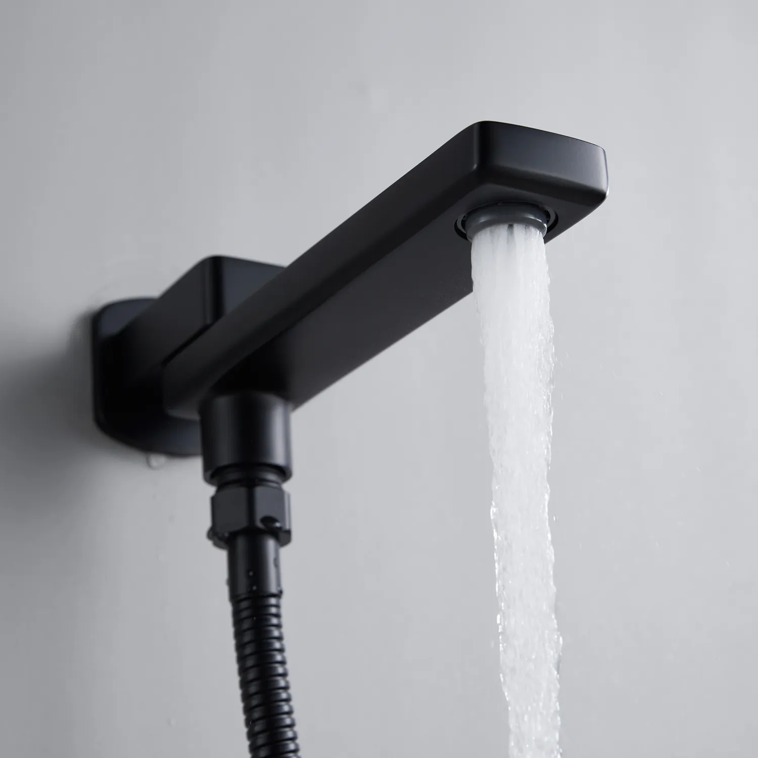 Душевая система встраиваемая Shevanik S9935H, черный