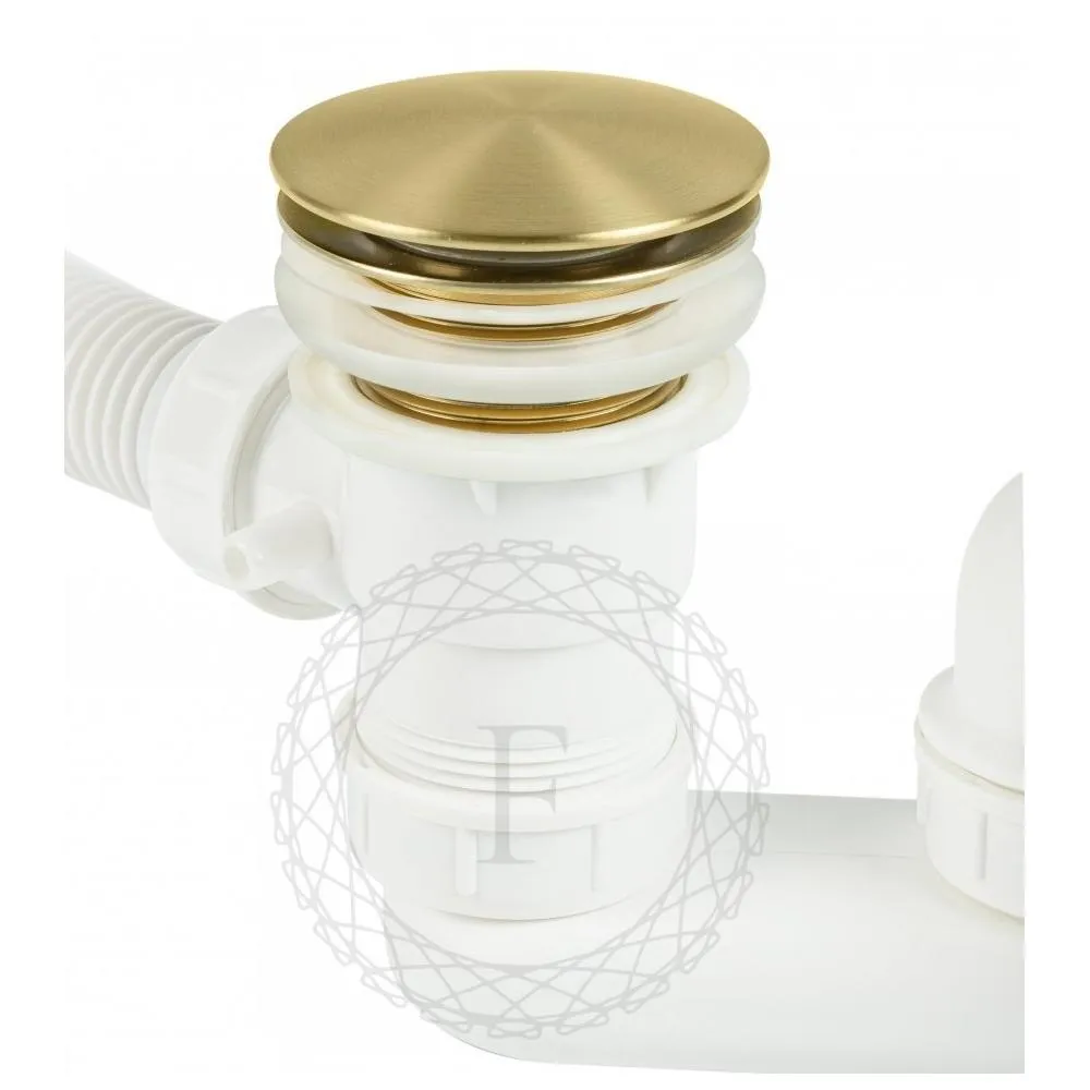 Слив-перелив (автомат, 90 см.) FILARETE FL90MG, матовое золото