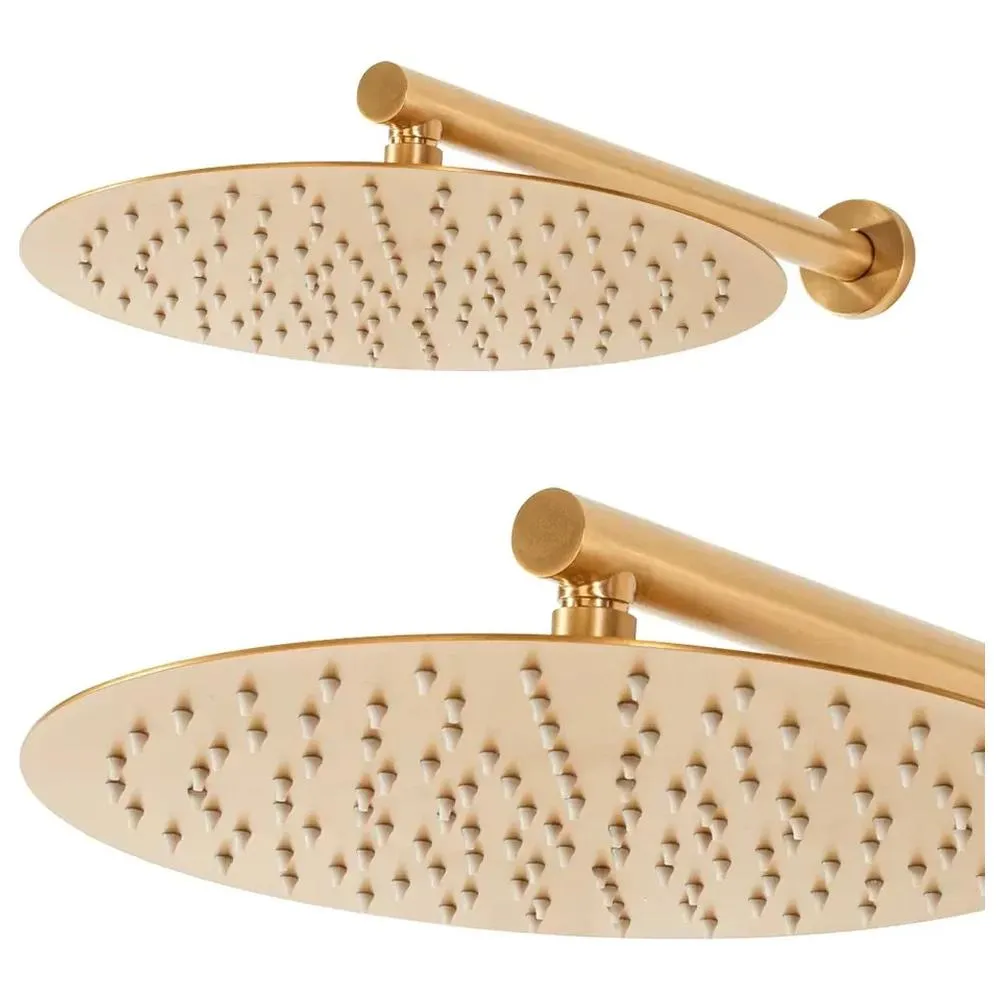 Душевая система встраиваемая Hansberge H6095MG, матовое золото