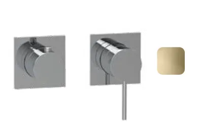 Смеситель для душа Almar Water Control Modular, на 2/3 потребителя, Gold Polished PVD (E180191.GO)