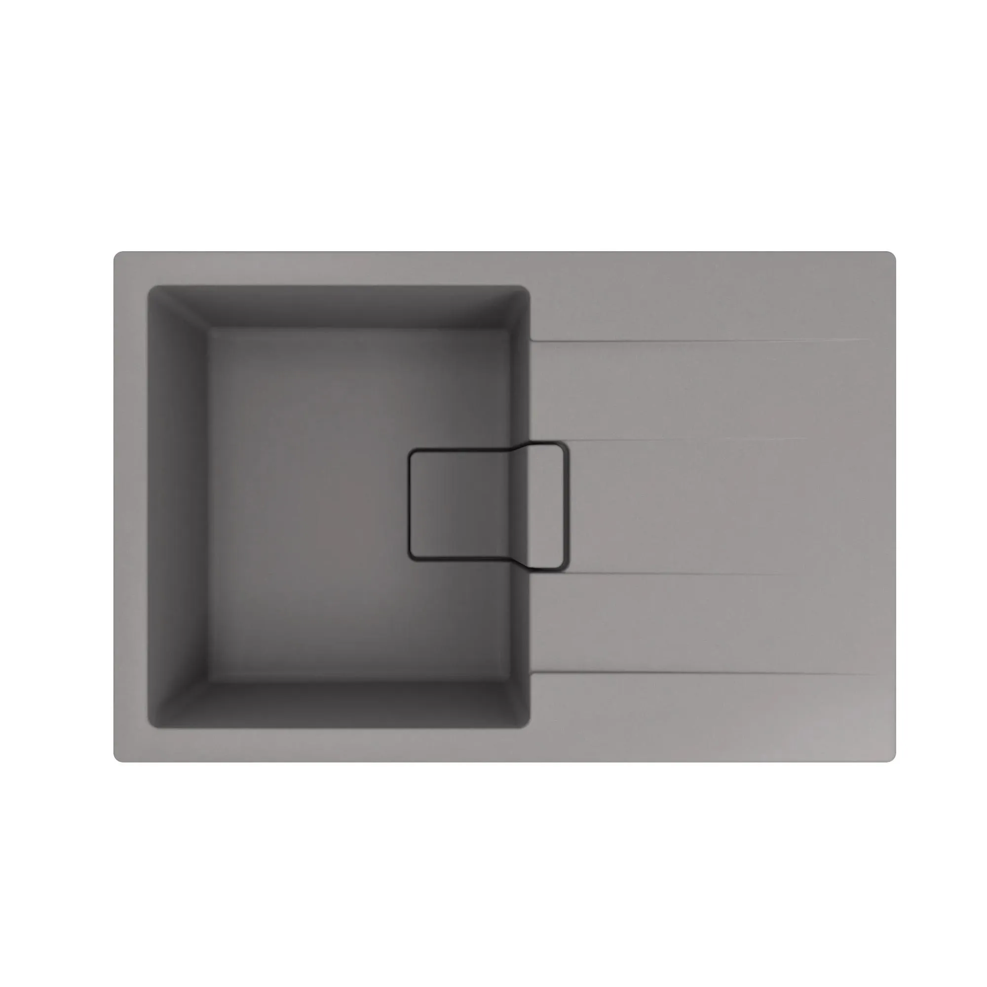 Кухонная мойка Florentina РИВЬЕРА 20.480.C0780.307, серый шёлк