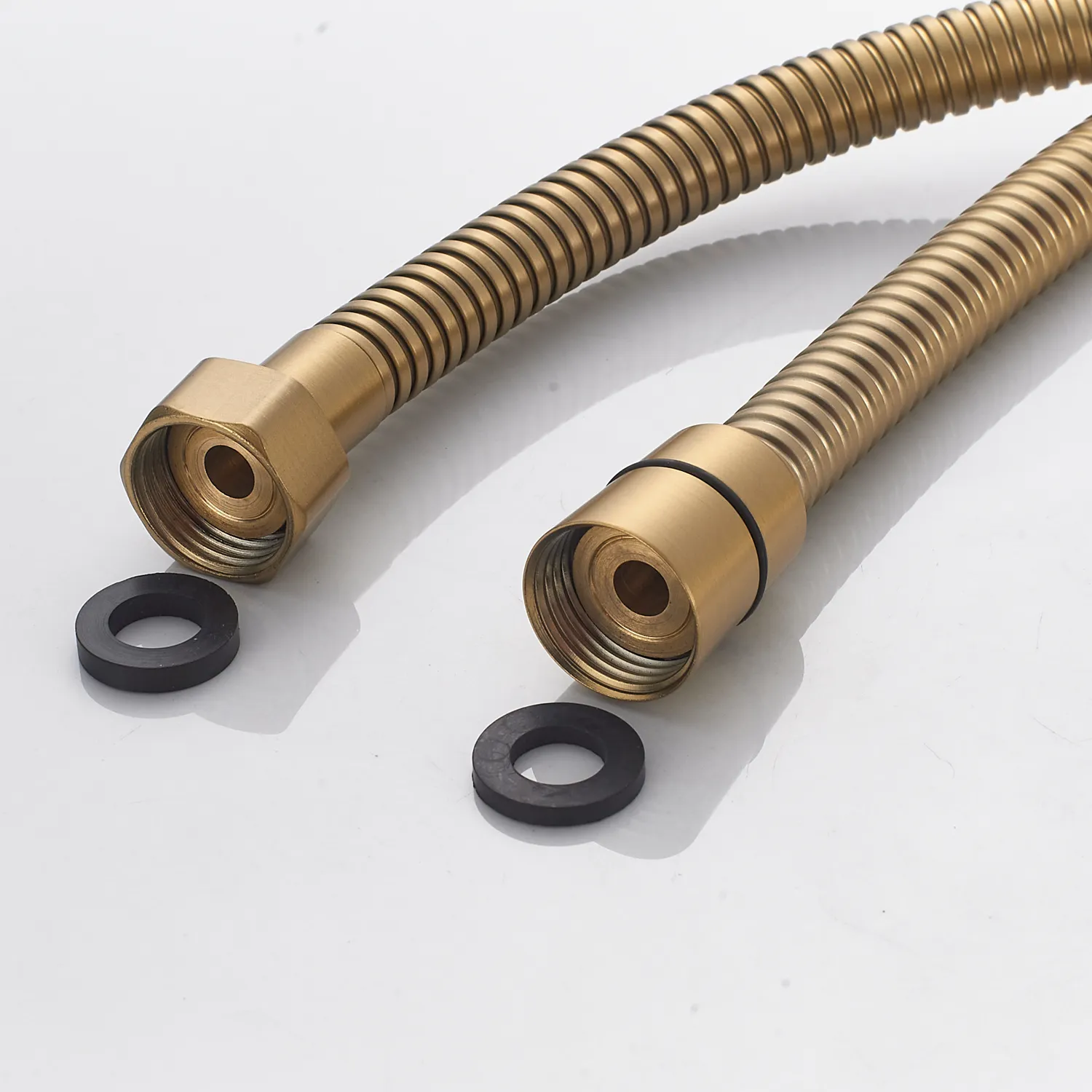 Смеситель для ванны Shevanik S4002G, золотой сатин