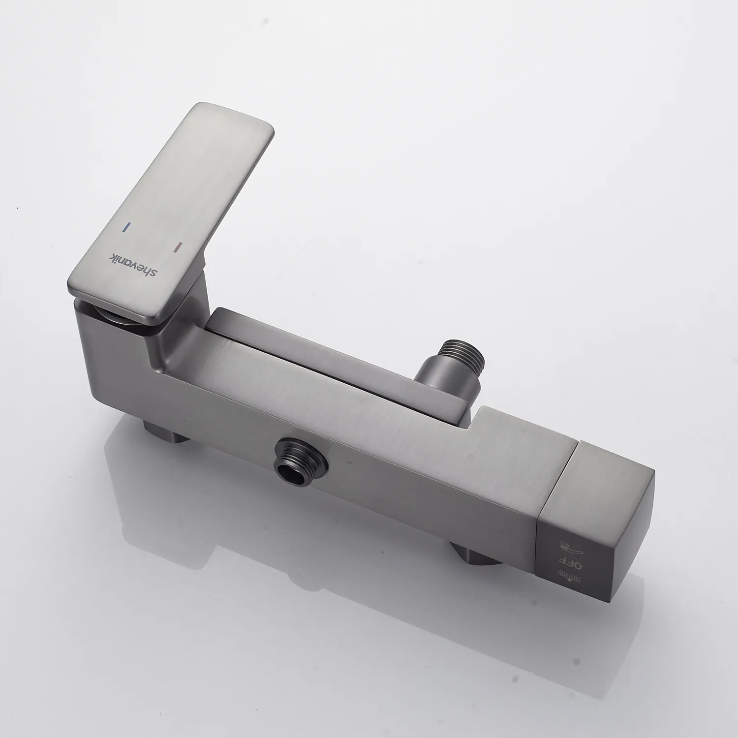 Душевая система Shevanik S8936T, оружейная сталь