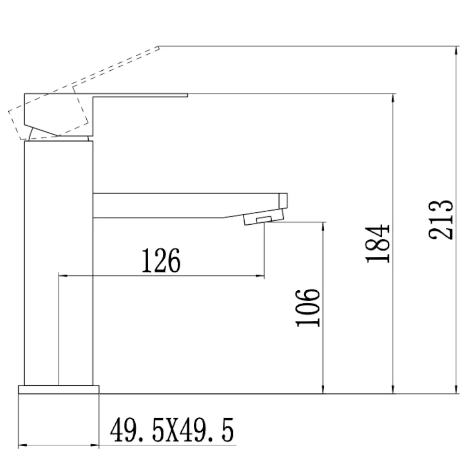 Смеситель для умывальника Fmark FS8101C
