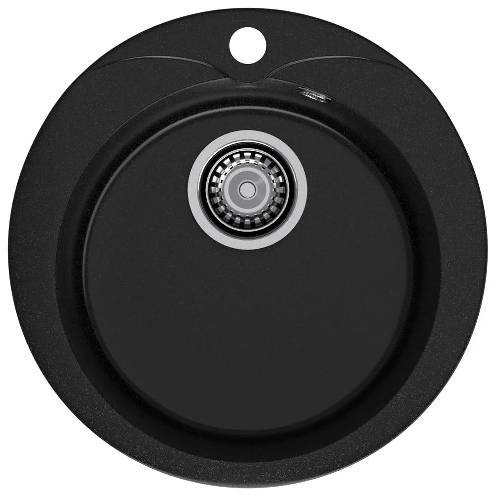 Кухонная мойка GranFest RONDO 480, черный