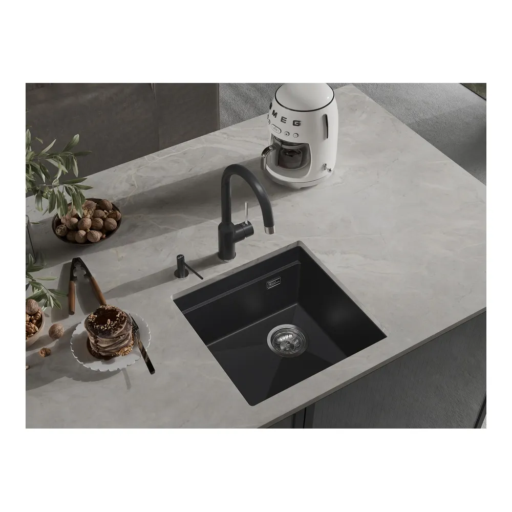 Кухонная мойка Rivelato LINO LN-454-R, антрацит