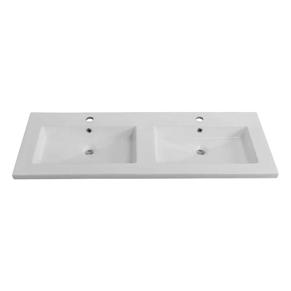 Керамическая раковина с двумя чашами Cezares 1210х460х140 (CZR-8070-120-2)