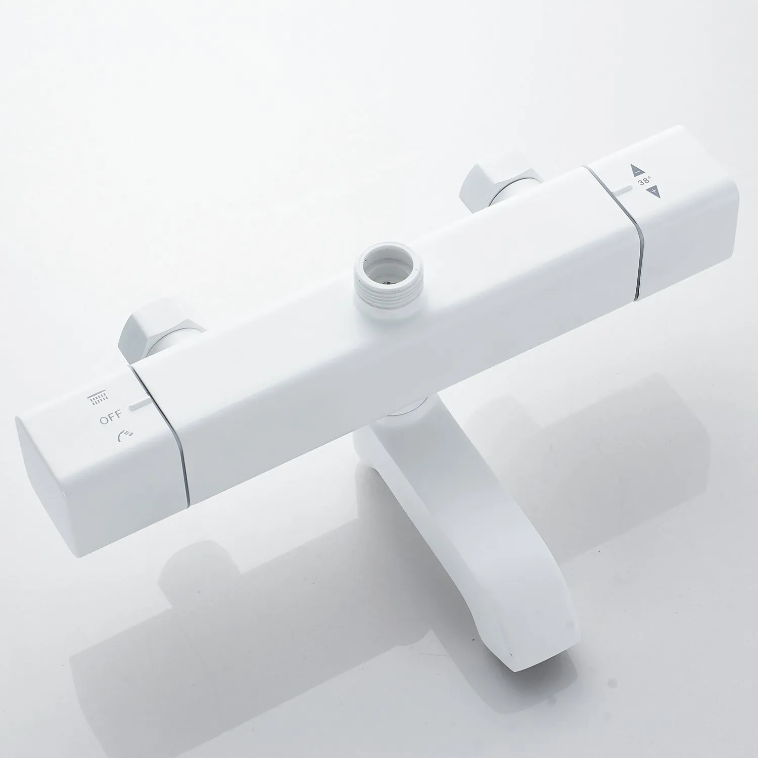 Душевая система c термостатом Shevanik S3096C, белый