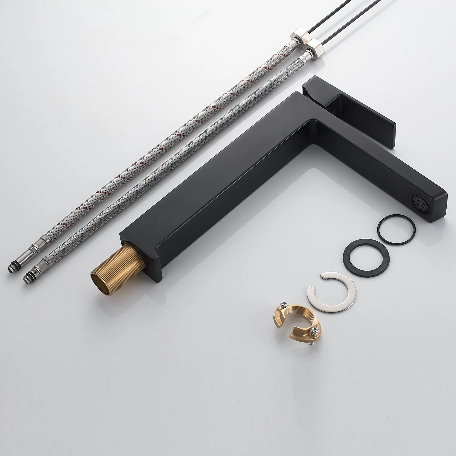 Смеситель для раковины высокий Rose R18H R1811H-1, черный