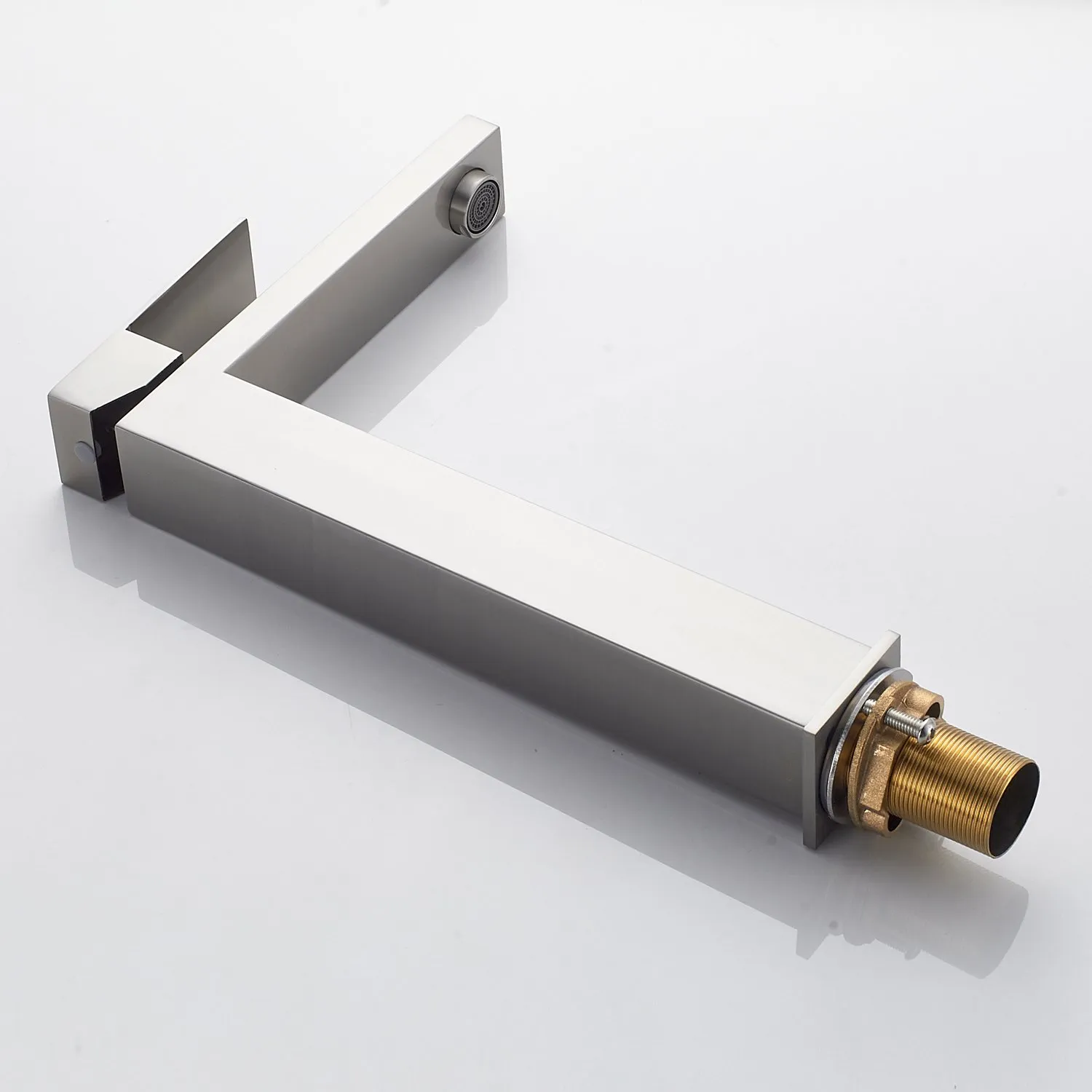 Смеситель для раковины высокий Shevanik S7011L, сатин