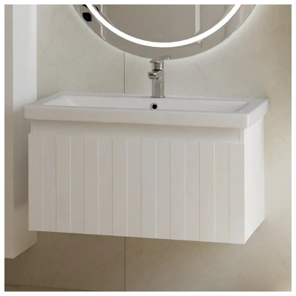 Тумба с раковиной напольная VIGO Finlay 333-com, 80 см