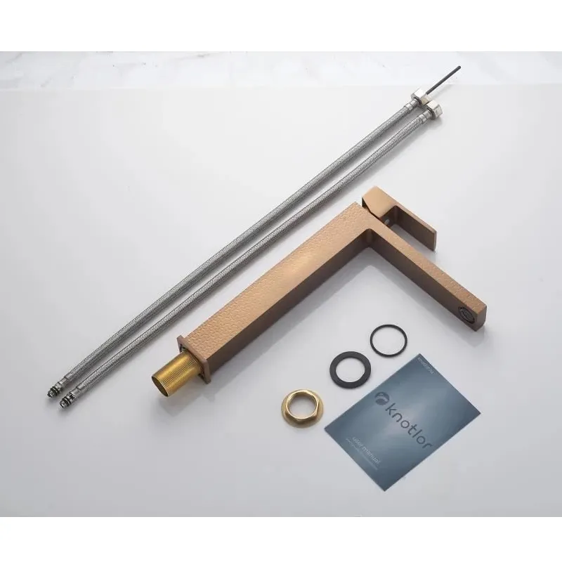 Смеситель для раковины высокий Knotlor KN-24/RBP, бронза