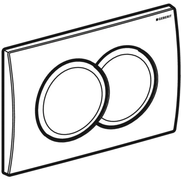 Инсталляция Geberit Duofix для подвесного унитаза, 112 см, со смывным бачком Delta 12 см, смывная клавиша Delta01, крепёж к стене, Хром 458.149.21.1