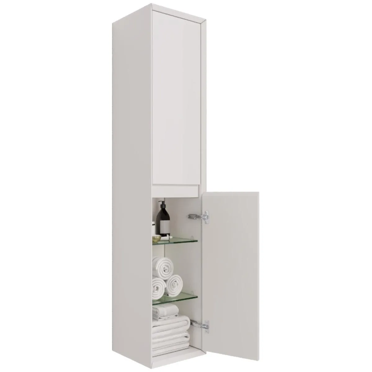 Пенал Dreja Insight 35 см, белый