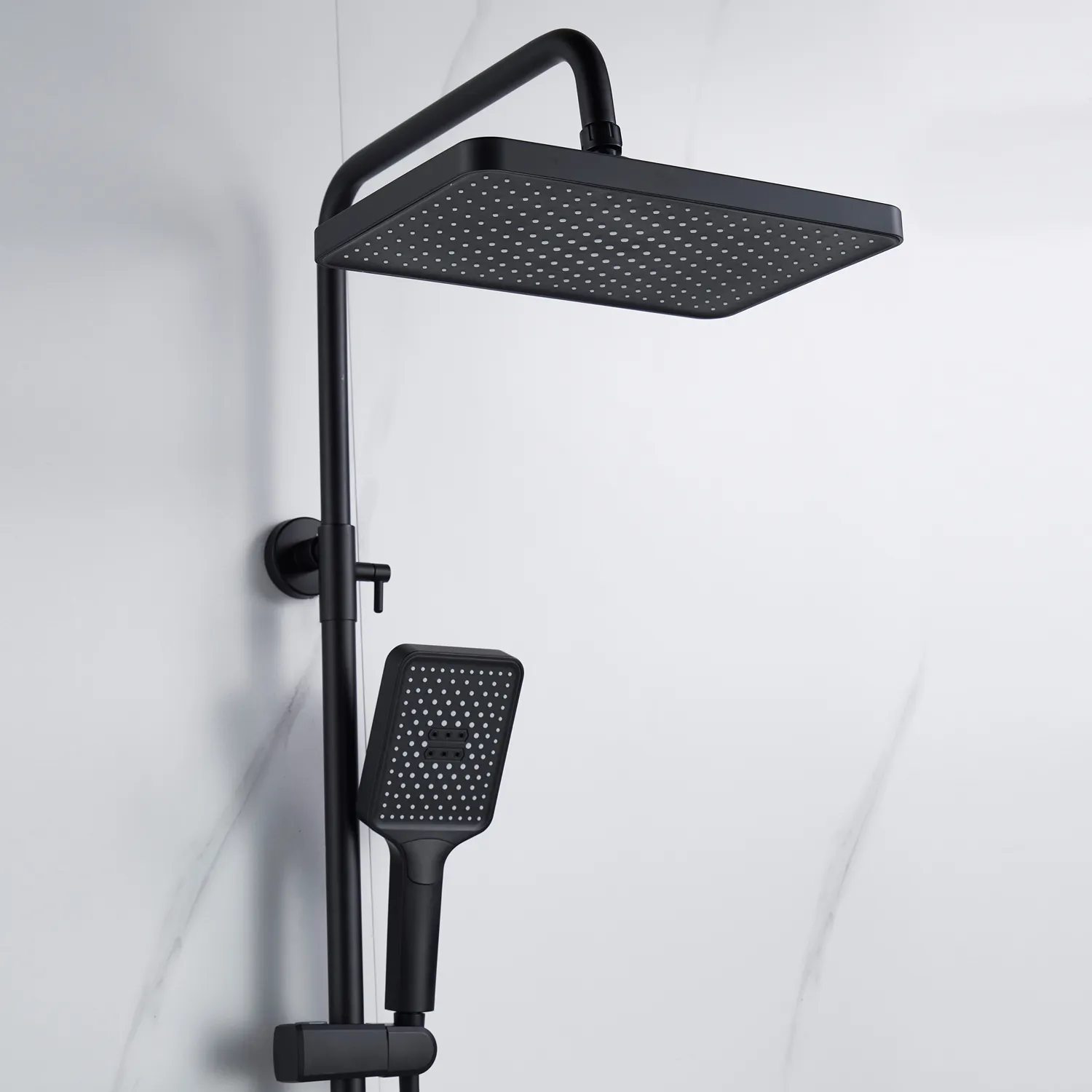 Душевая система Shevanik S4436H, черный