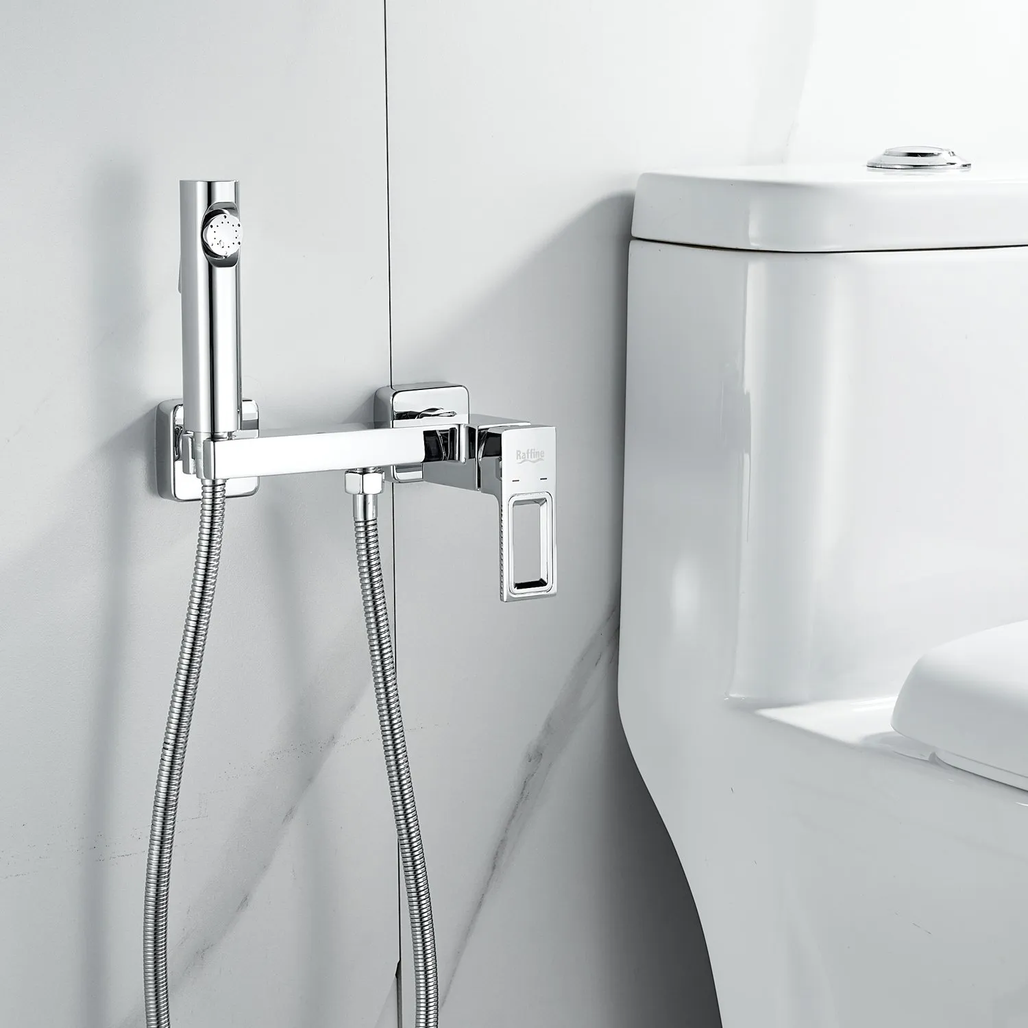 Гигиенический душ со смесителем Raffine F0596-1, хром