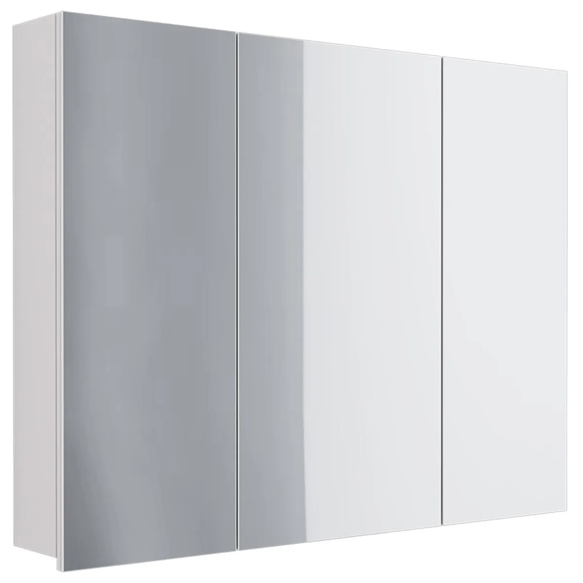 Зеркальный шкаф Dreja Almi 90 см, белый