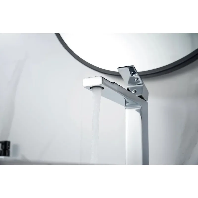 Смеситель для раковины высокий Knotlor KN-24, хром