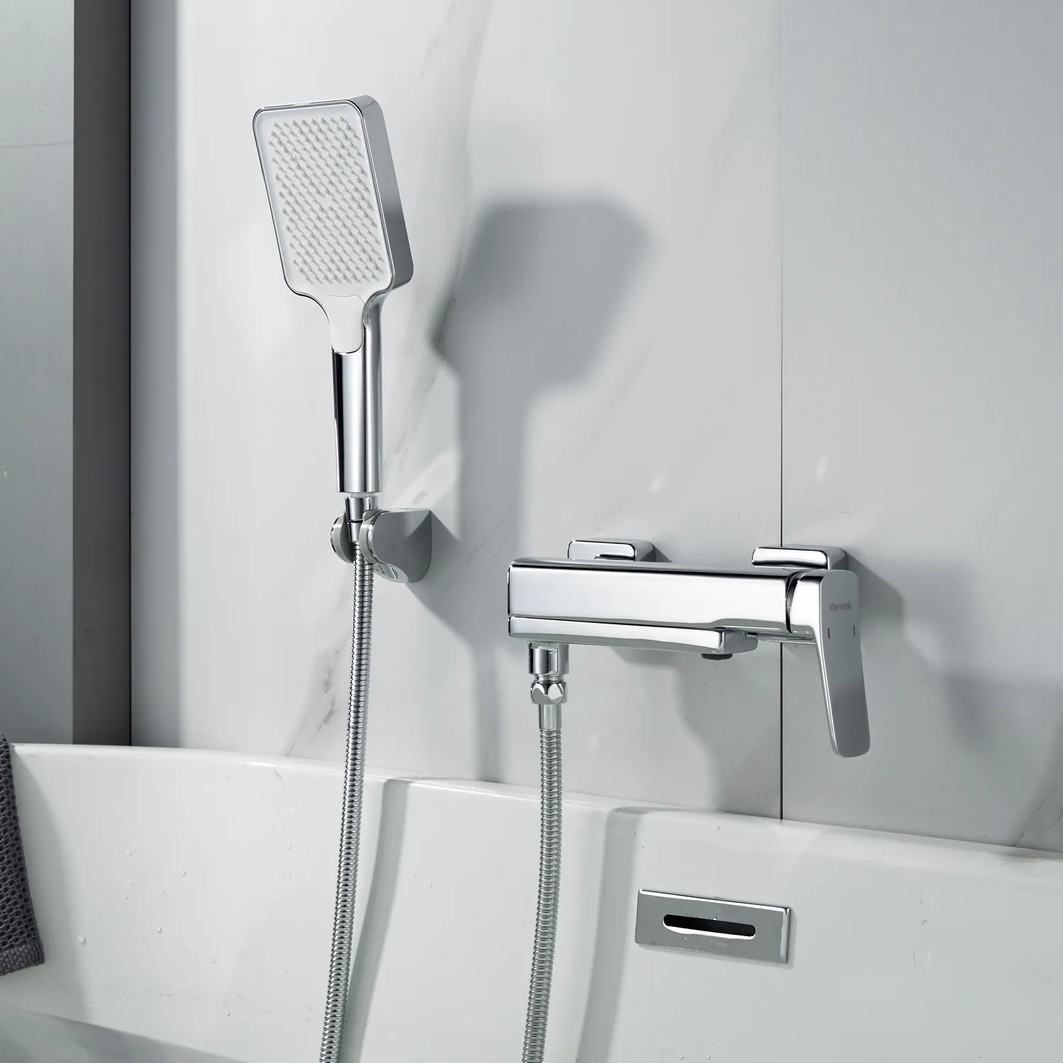 Смеситель для ванны Shevanik S9952, хром