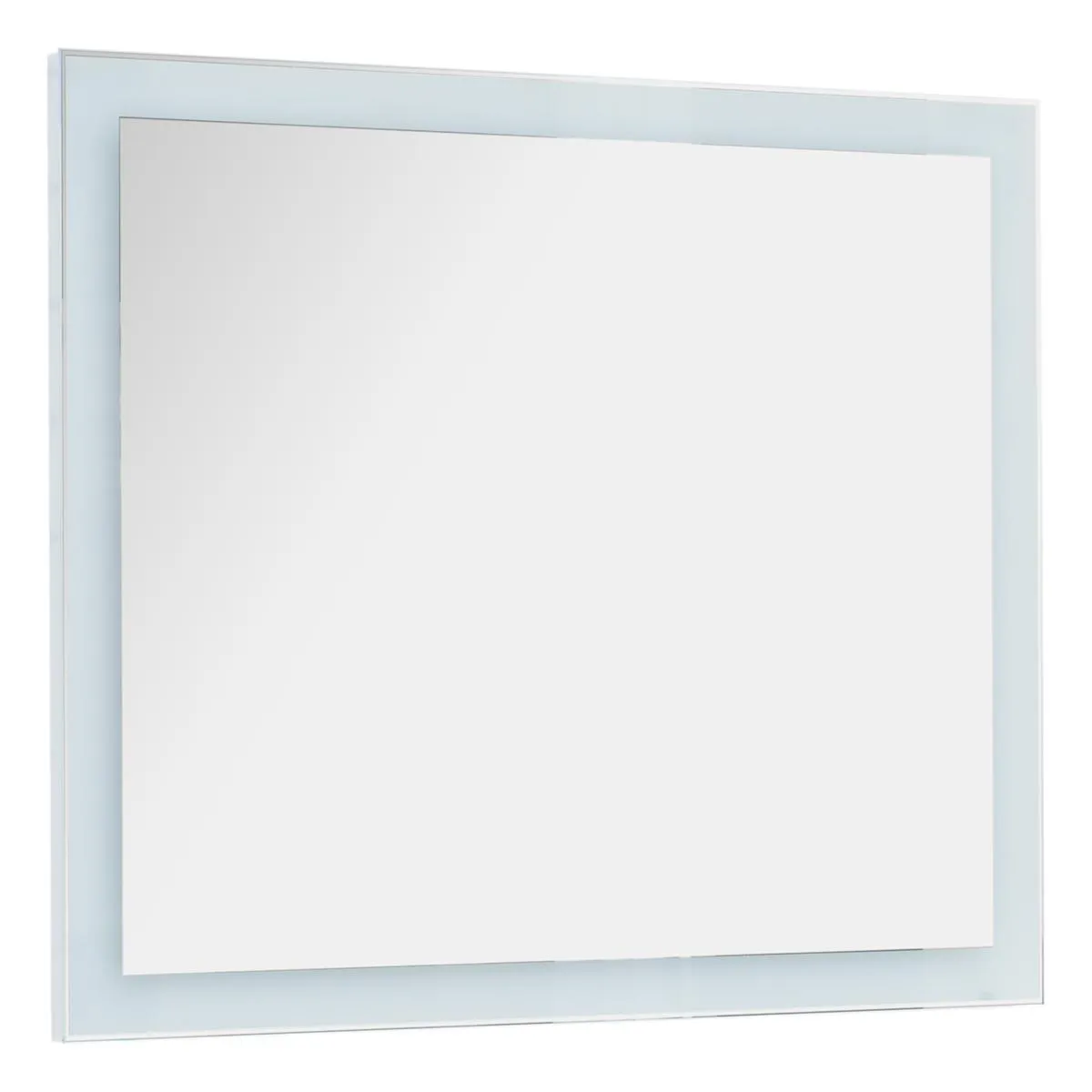 Зеркало Dreja Kvadro 100x85 см, белый