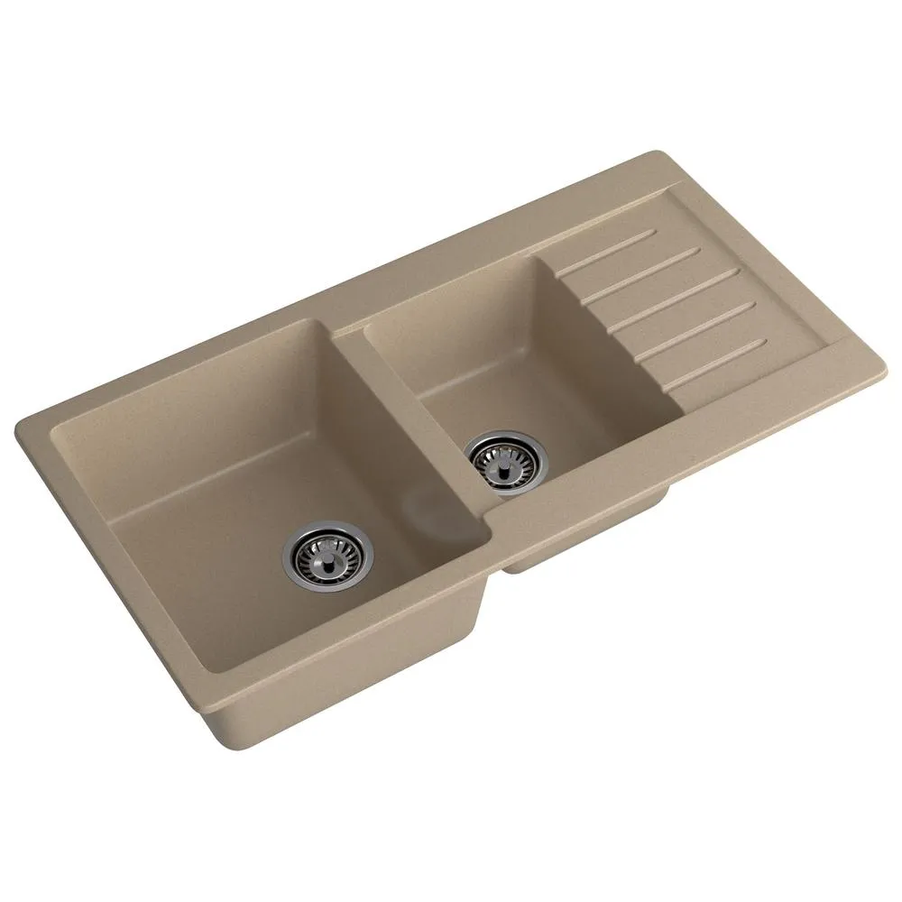 Кухонная мойка GranFest PRACTIK 980KL, песок