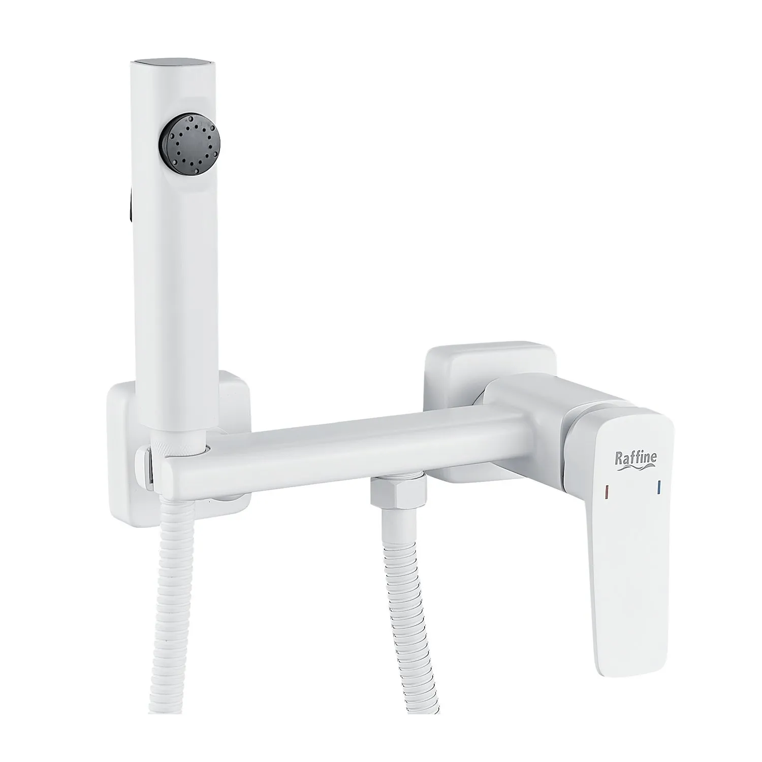 Гигиенический душ со смесителем Raffine F0599C-1, белый