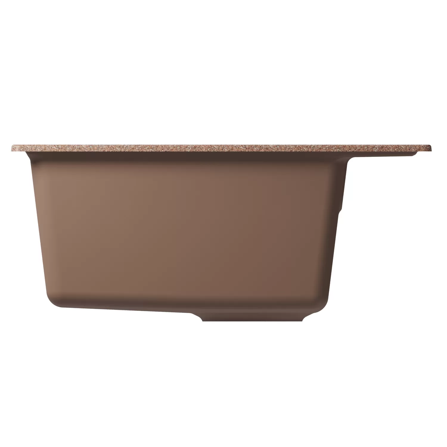 Мойка MIXLINE ML-GM28 терракотовая (307)  450*500*190мм NEW (552095)